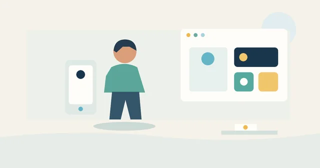Diseñadora UX revisando un prototipo digital y sus criterios de accesibilidad